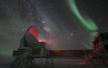 The Aurora Australis, or Southern Lights